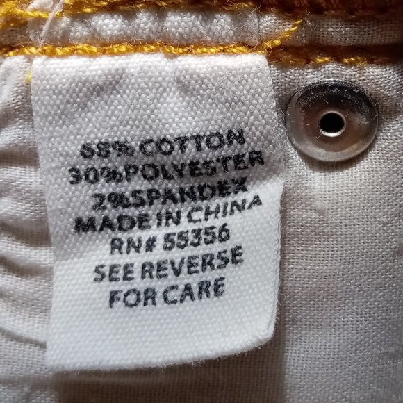 Artisan NY gold jeans size 14 - Picture 7 of 11